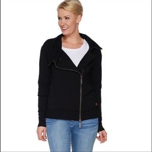 Peace Love World Amal Asymmetrical Jacket